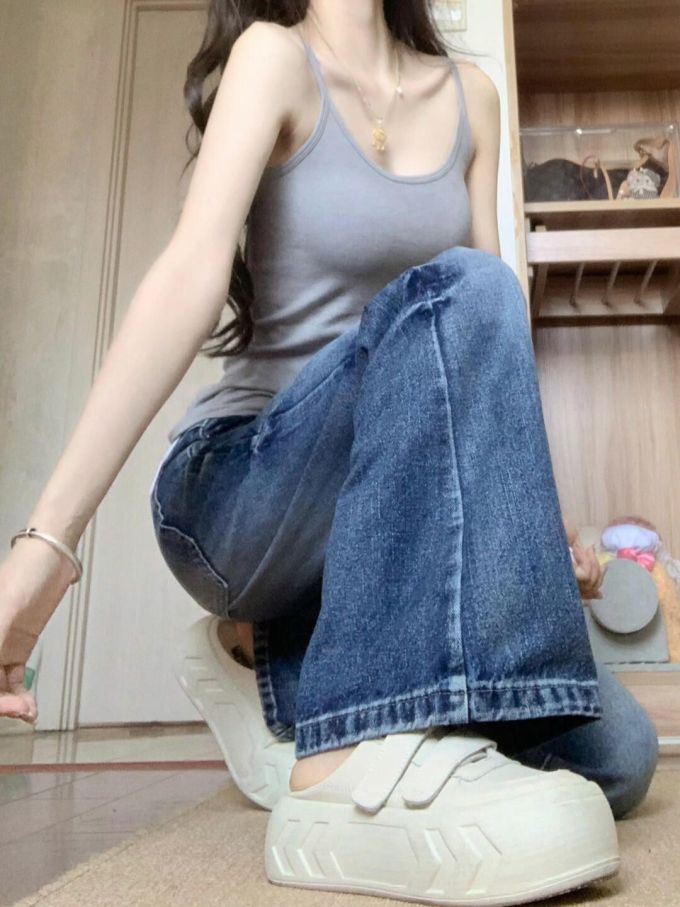 牛仔面料 洗水 里维埃拉蓝 陶土蓝 波塞冬蓝 深蓝黑色 韩系休闲 休闲 