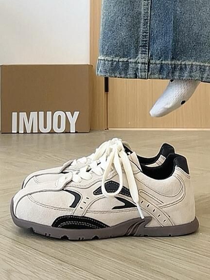 低帮 系带 皮革 