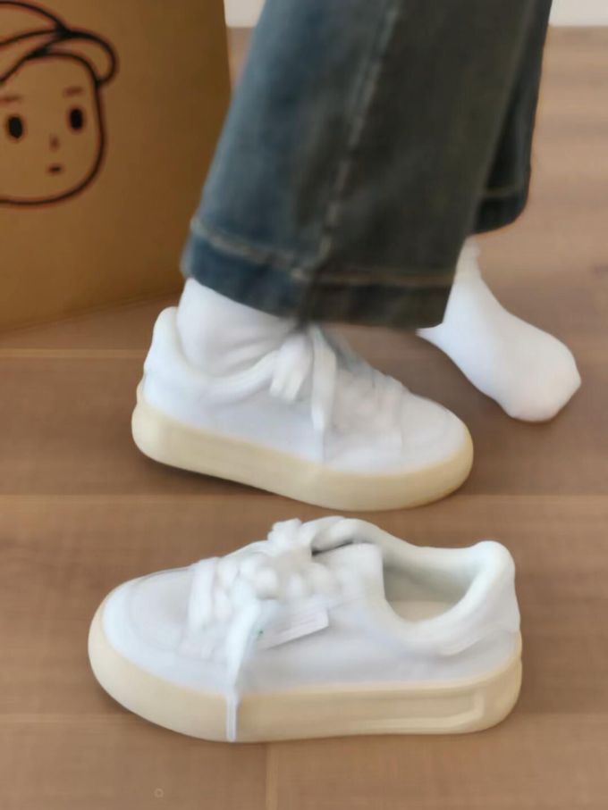 低帮 皮革 魔术贴 