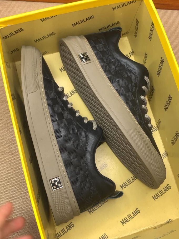 低帮 系带 皮革 