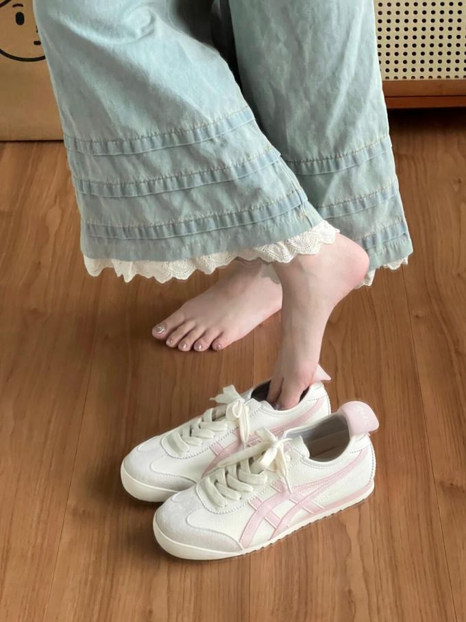 低帮 系带 皮革 