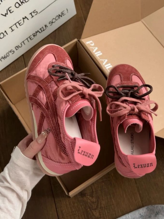 低帮 系带 皮革 