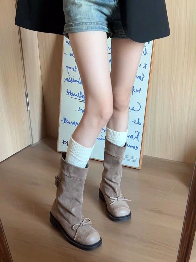 圆头 皮革 