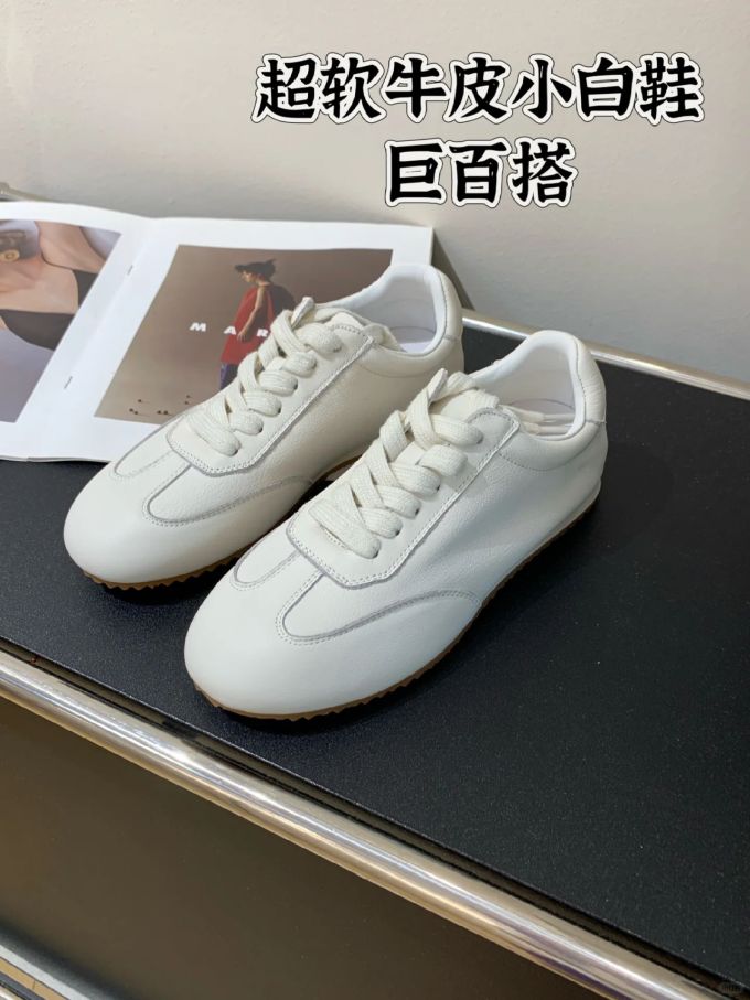 低帮 系带 皮革 