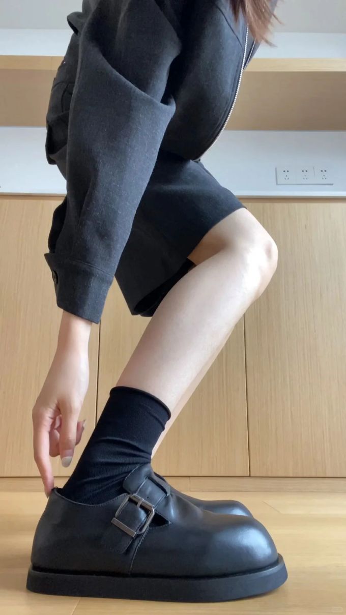 基础袖 蓝黑色 