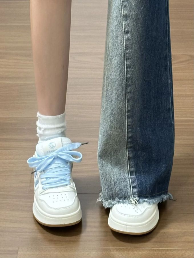 低帮 系带 皮革 
