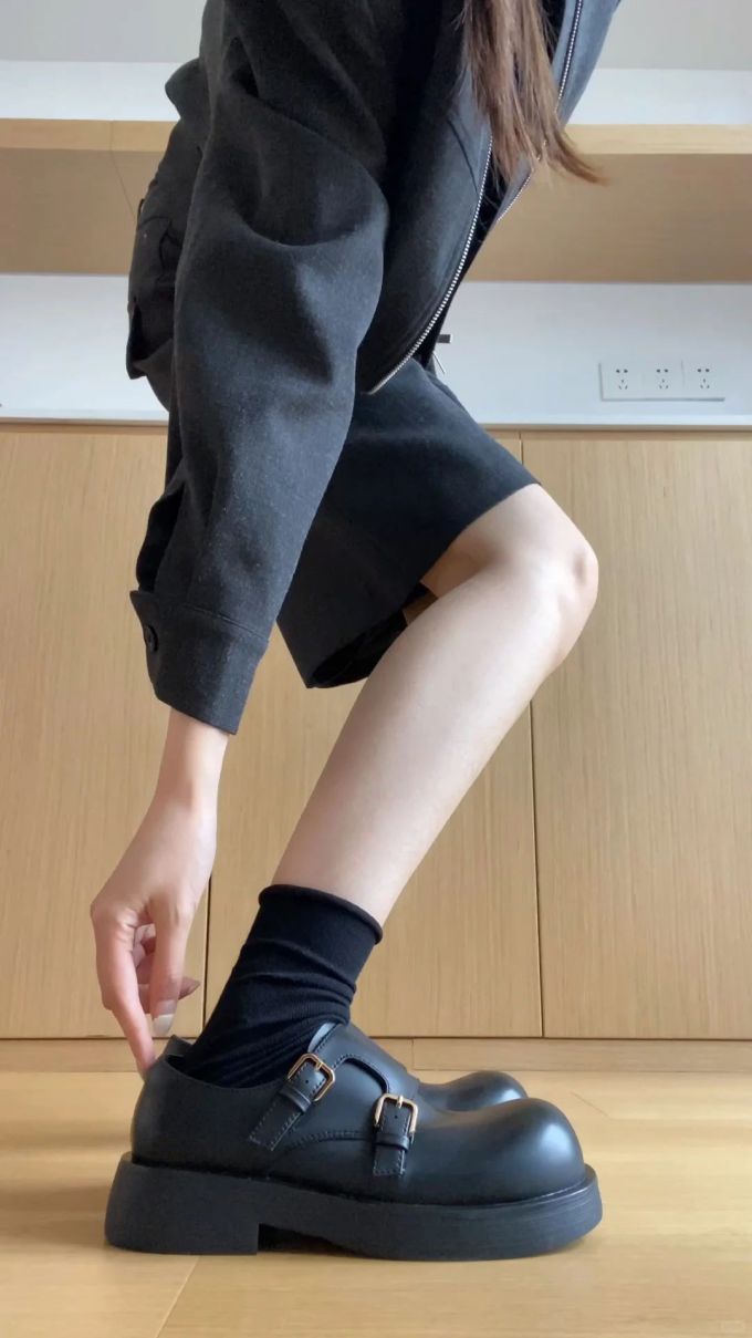 基础袖 蓝黑色 
