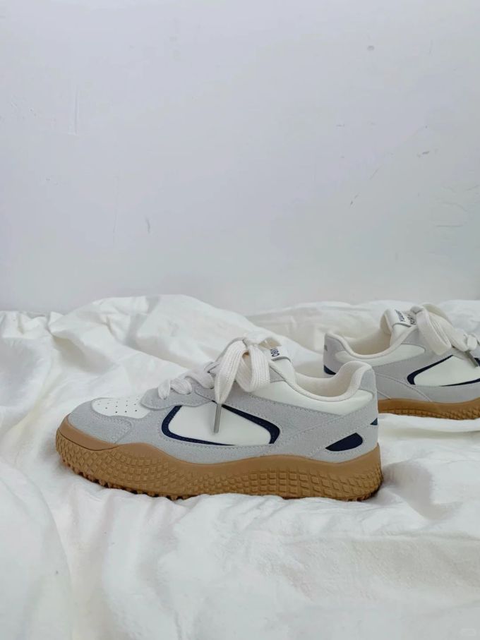 低帮 系带 皮革 