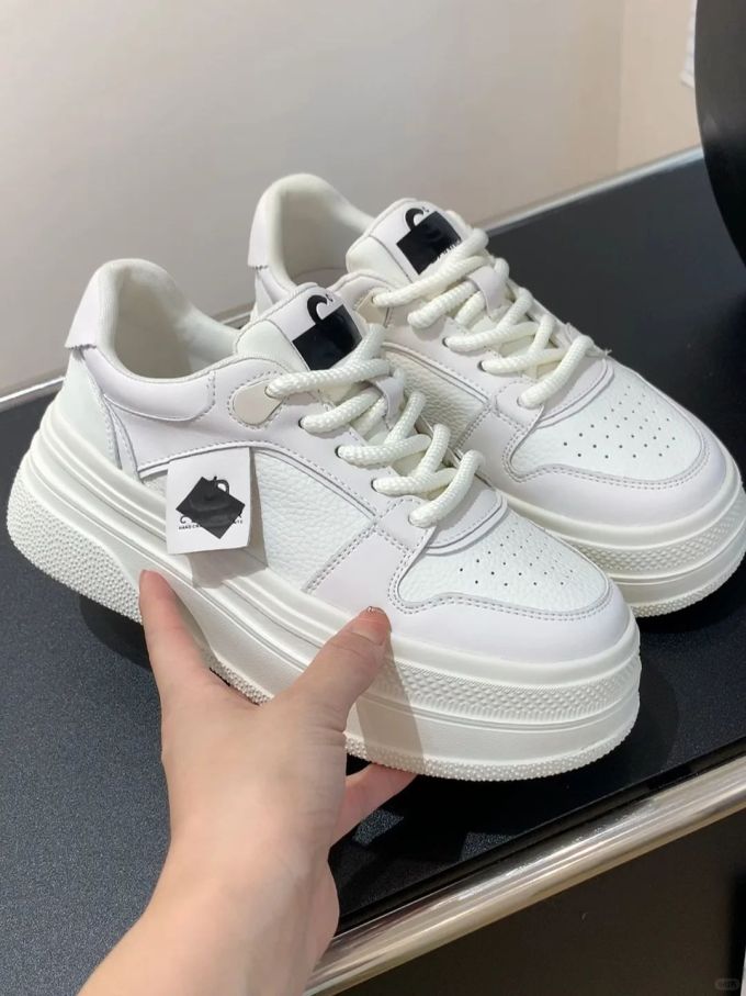 低帮 系带 魔术贴 皮革 