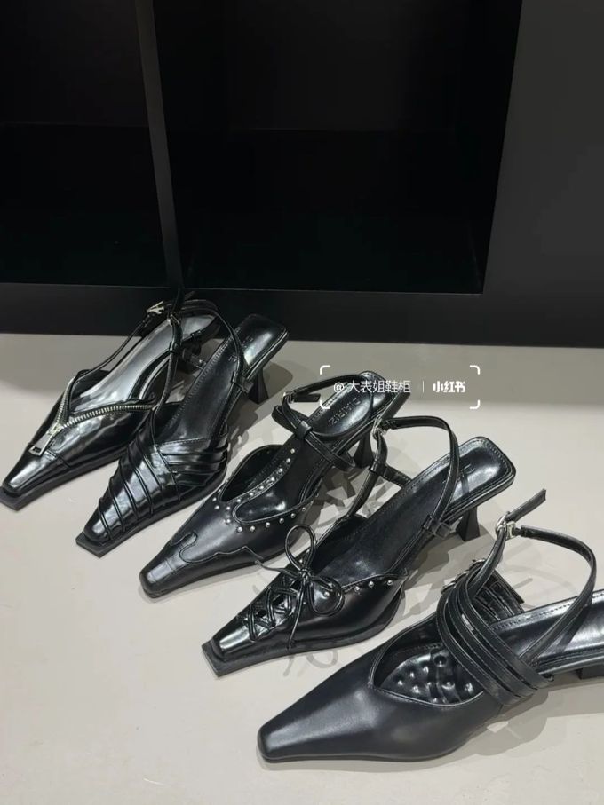 无帮 袢扣 皮革 