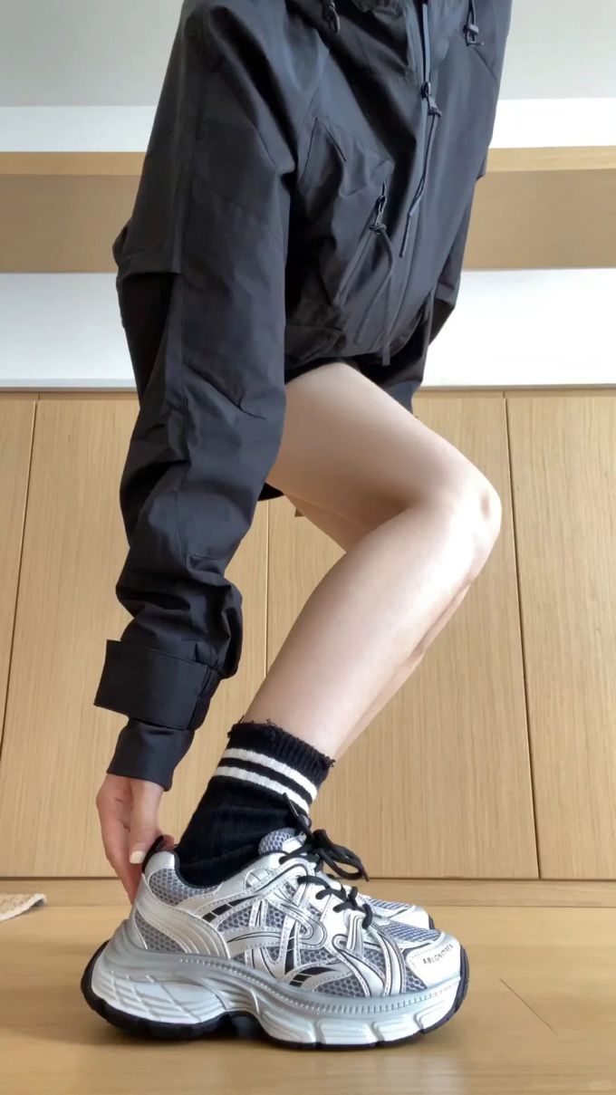 H型 基础袖 蓝黑色 