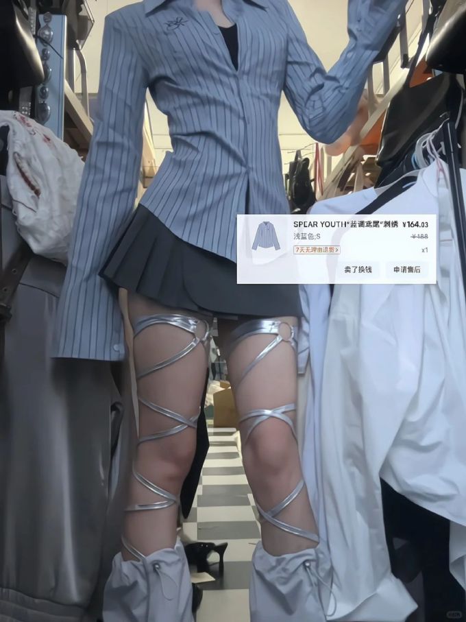 正装面料 X型 翻驳领 超长袖 无限蓝 蓝黑色 基础扣饰 