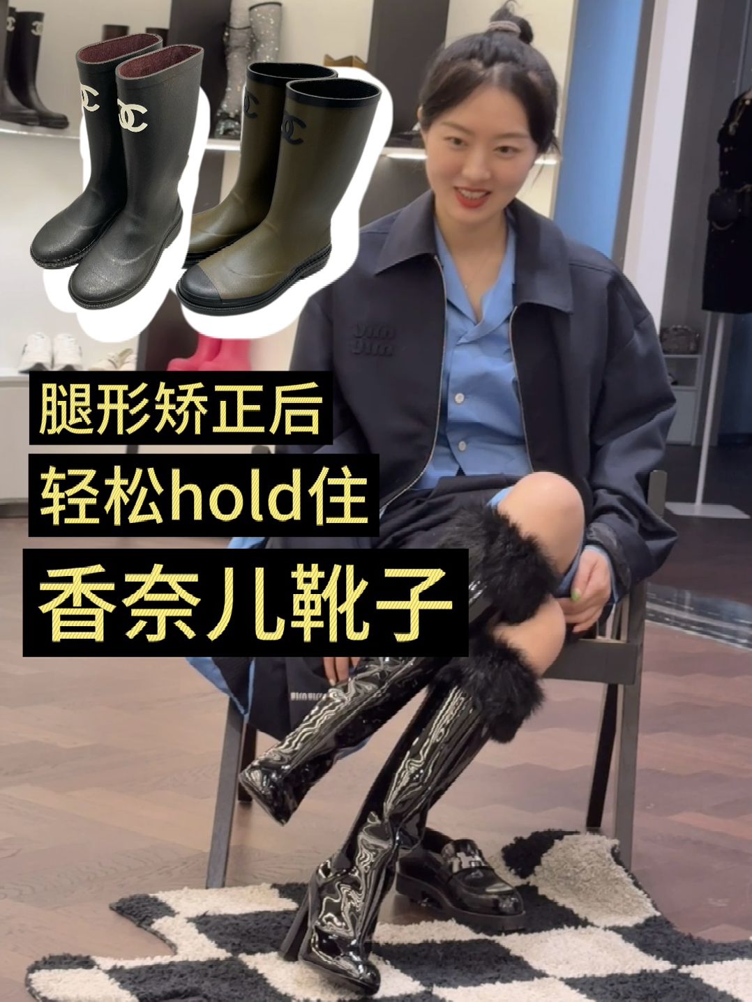 翻领 中长袖 基础袖 夜蓝色 基础扣饰  - VALI鞋履AI设计主图