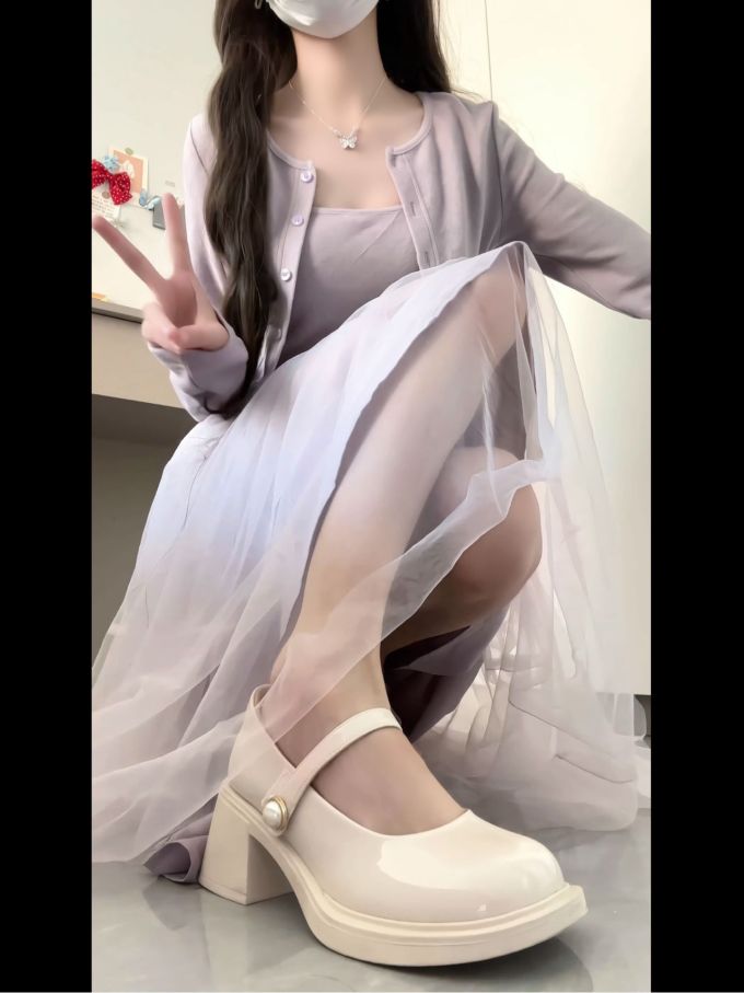 纱 A型 玫瑰褐粉 灰丁香色 