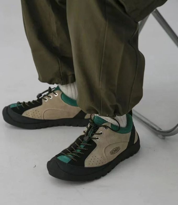 低帮 系带 皮革 