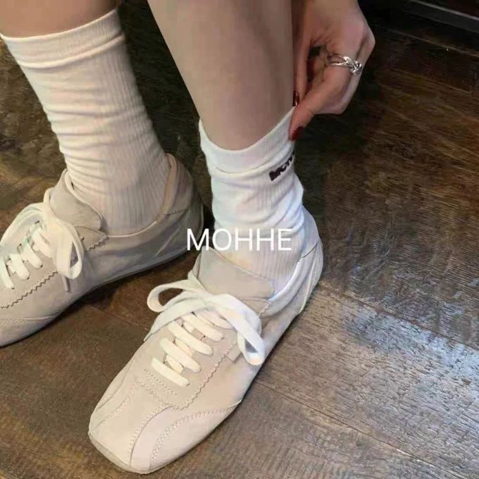 低帮 系带 皮革 