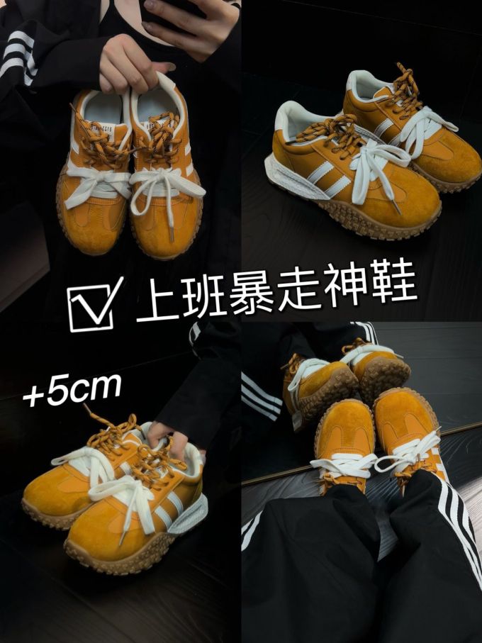 低帮 系带 皮革 