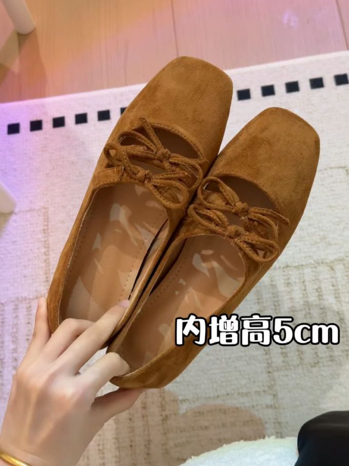 圆头 浅口鞋 