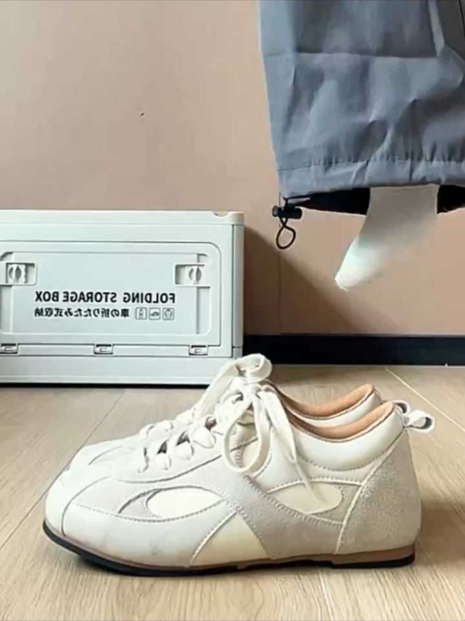 低帮 系带 皮革