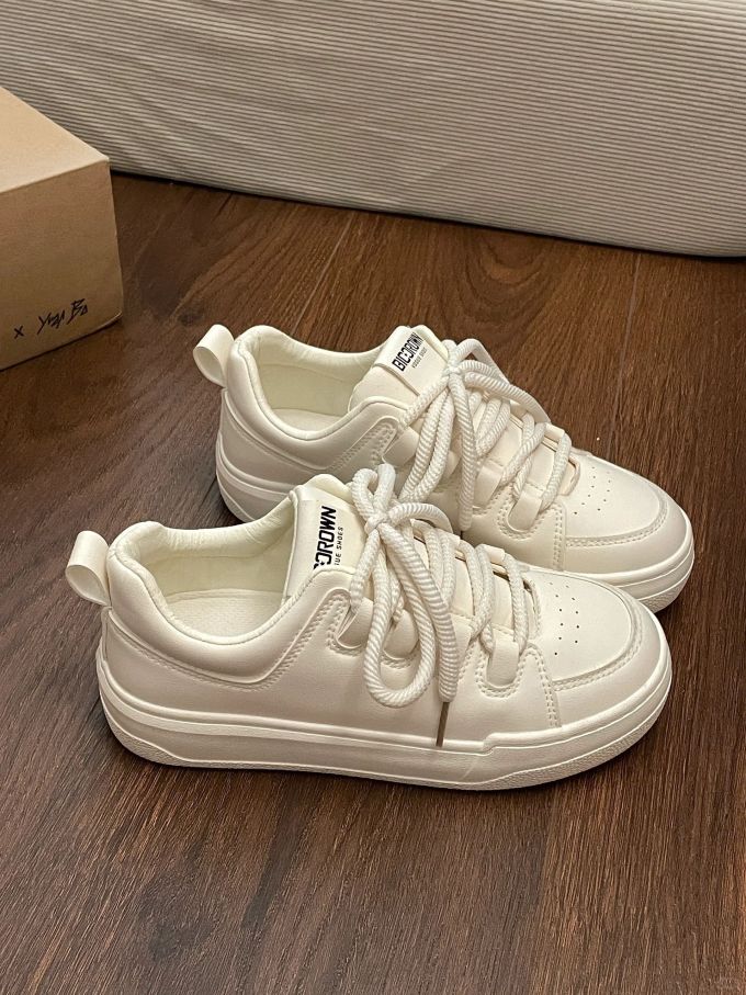 低帮 系带 魔术贴 布面 