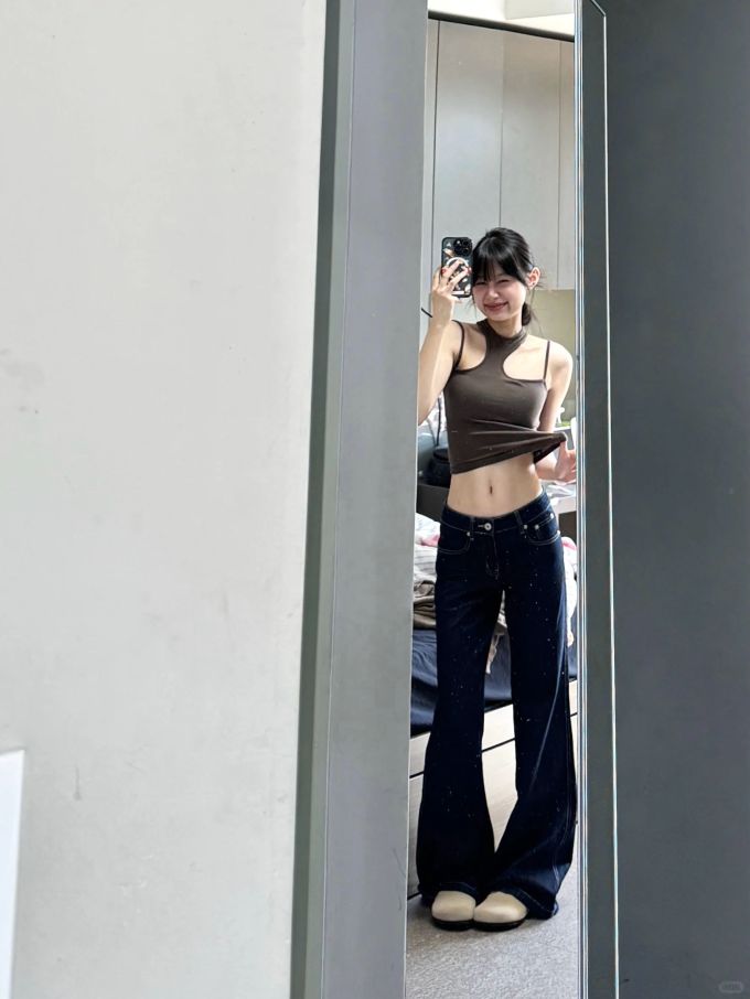 牛仔面料 夜蓝色 基础扣饰 ABG辣妹 辣妹 