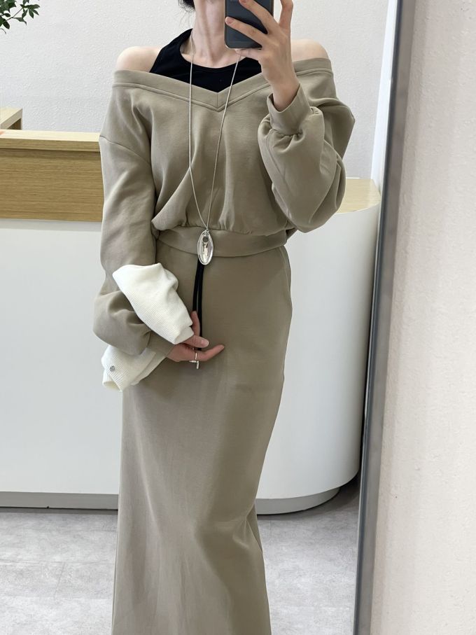 针织面料 H型 基础袖 榉树色 树丛绿 橄榄军绿 