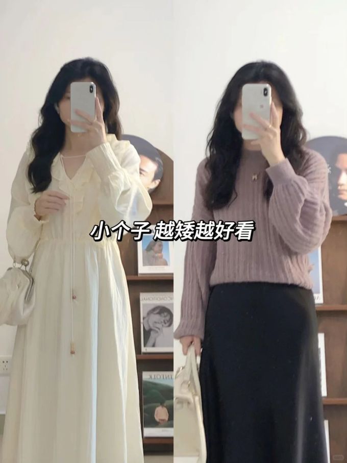 棉麻 X型 V领 中长袖 古典袖 抽褶 银鼠尾草色 甜美 淑女 
