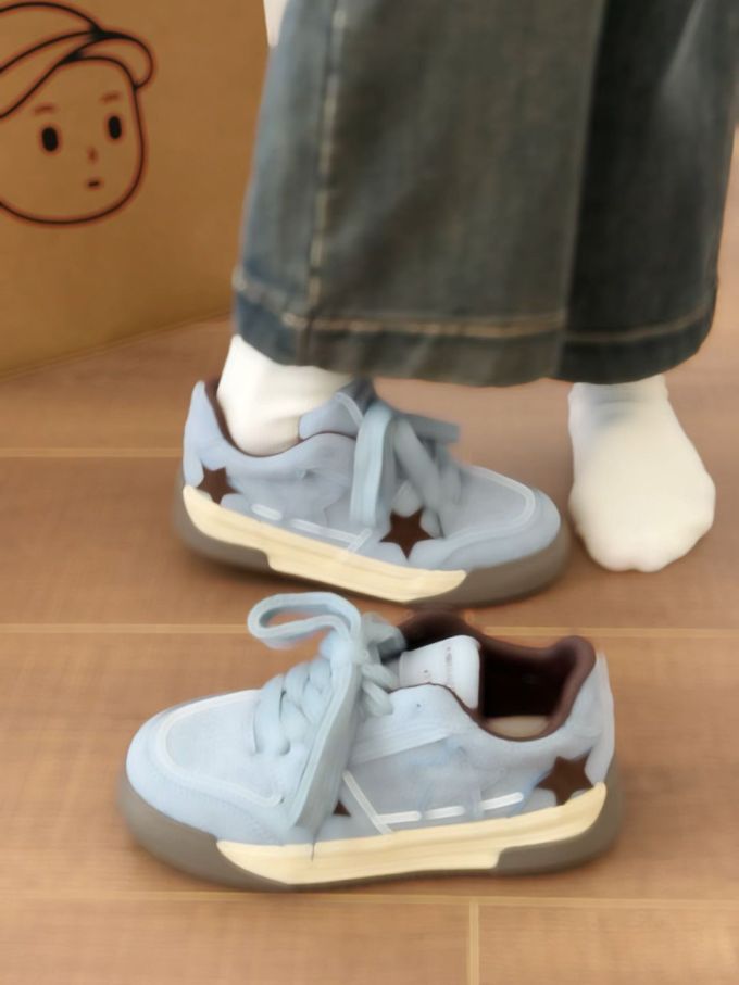 低帮 系带 皮革 