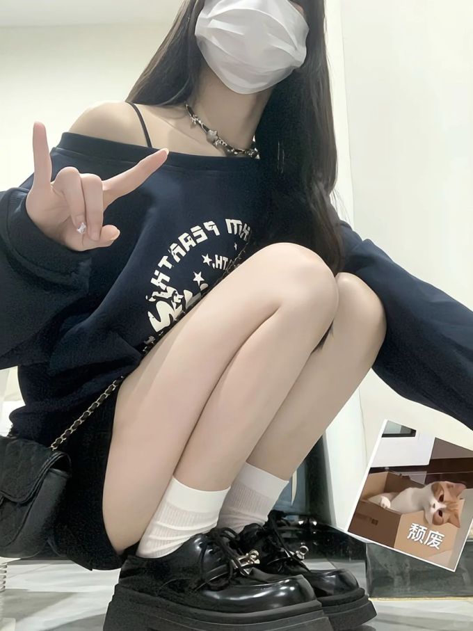 A型 印花 全蚀色 ABG辣妹 辣妹 