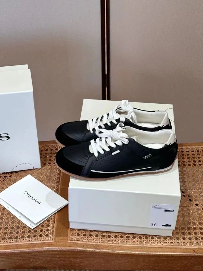 低帮 系带 皮革 