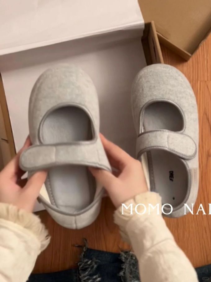 圆头 魔术贴 中口鞋 