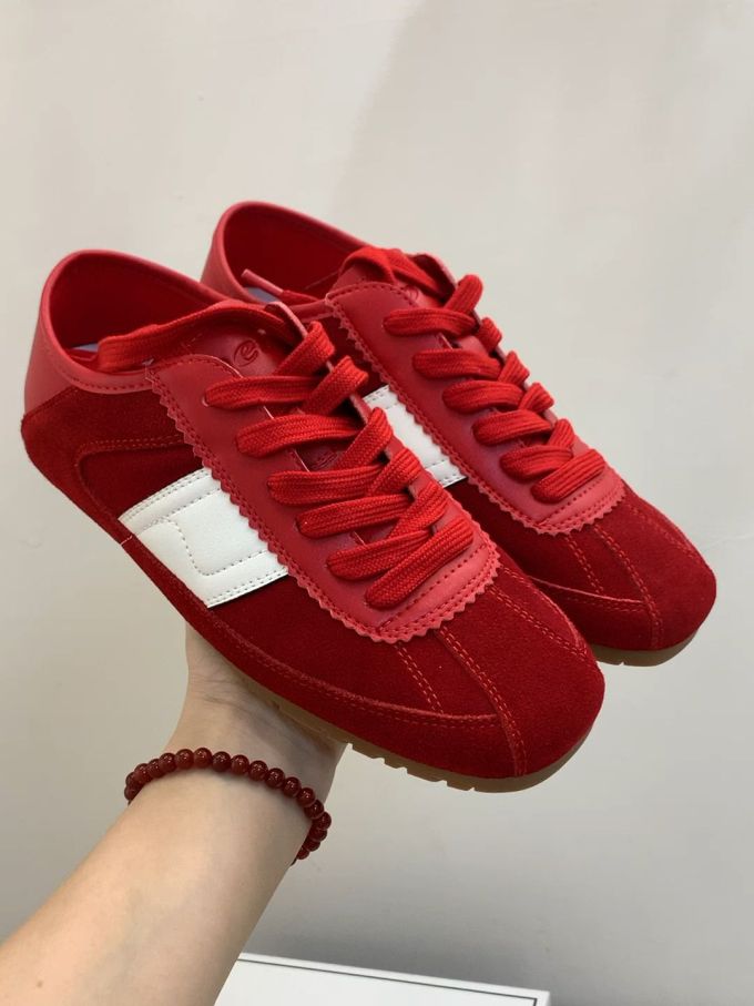 低帮 系带 皮革 