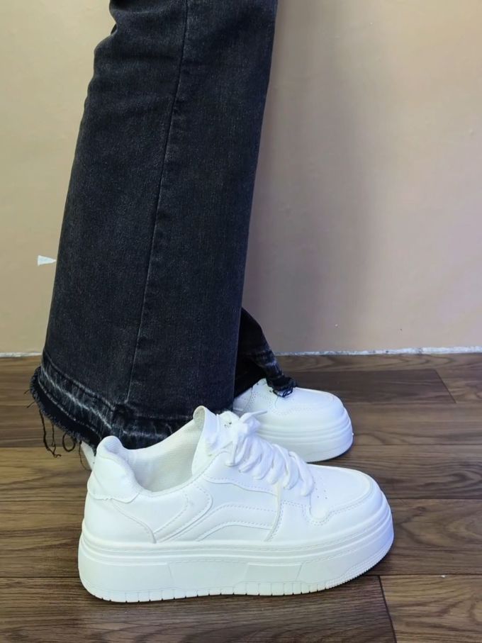 低帮 系带 皮革 