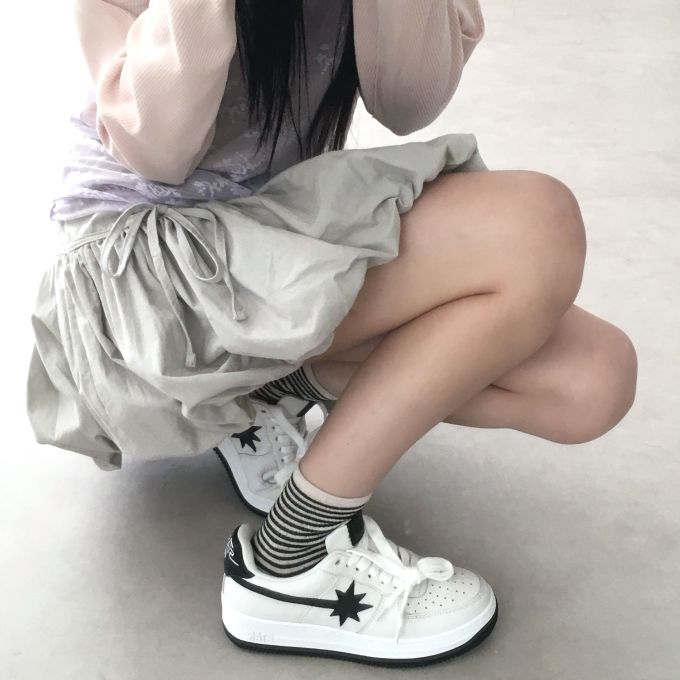 低帮 系带 皮革 