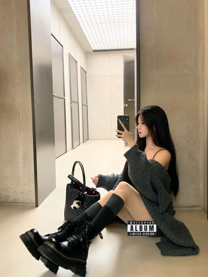 毛纺 冷肩 细针 松香色 