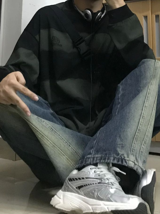 印花 酱黑色 
