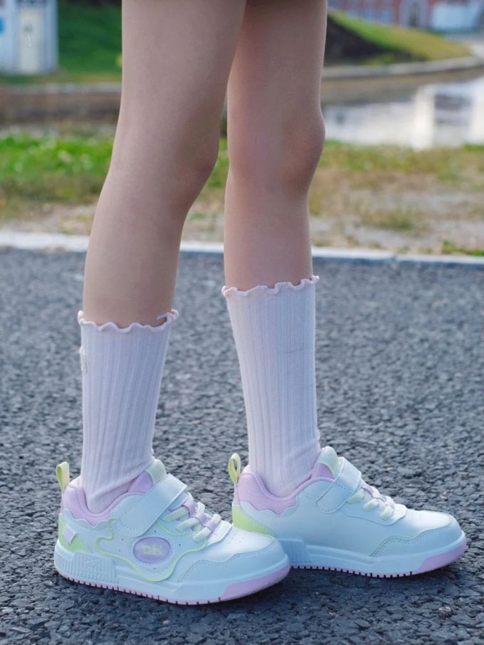 低帮 系带 魔术贴 皮革 