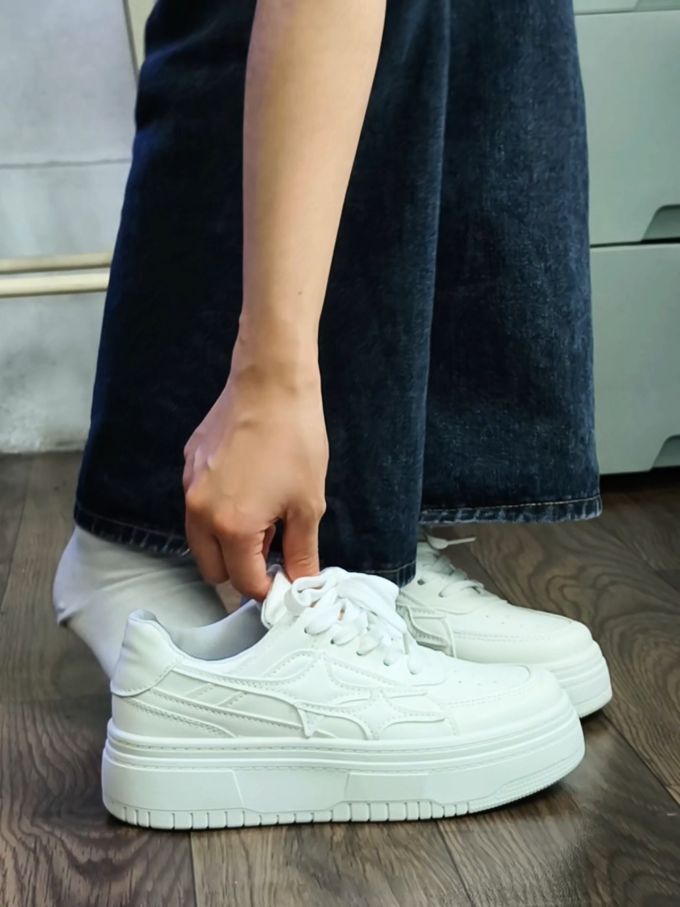低帮 系带 皮革 