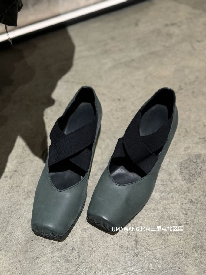 方头 松紧带 浅口鞋 