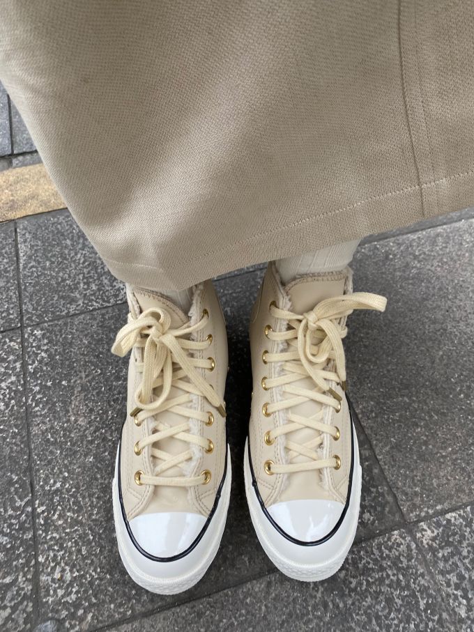 高帮 系带 布面