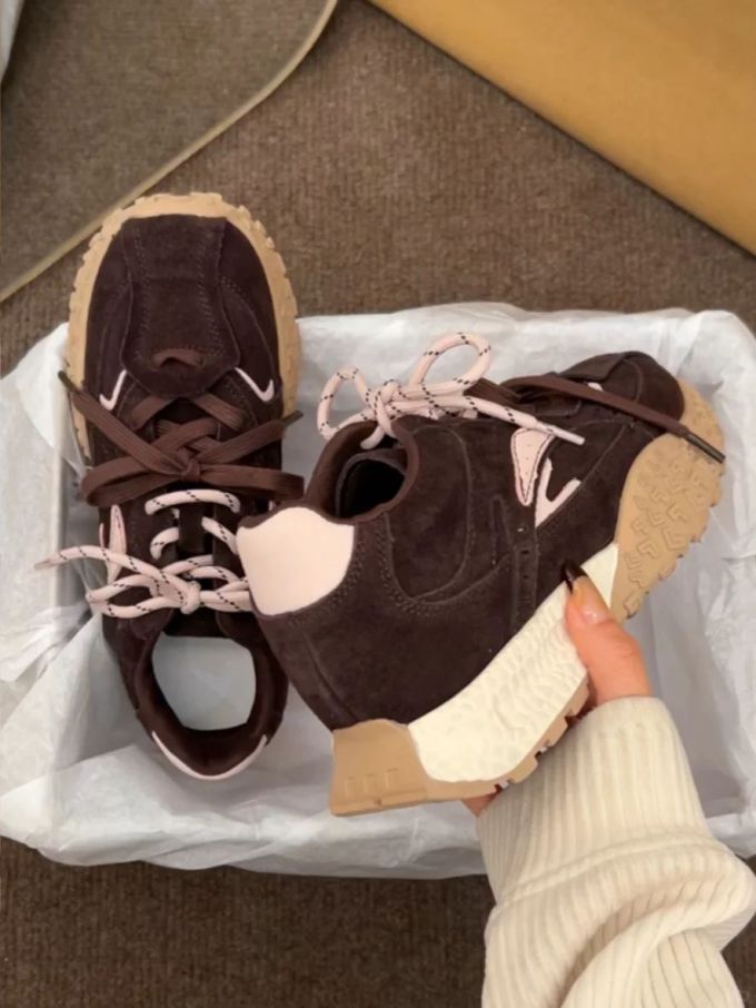 低帮 系带 皮革 