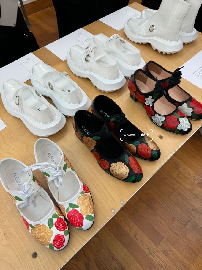 鱼嘴 魔术贴 中口鞋 布面 