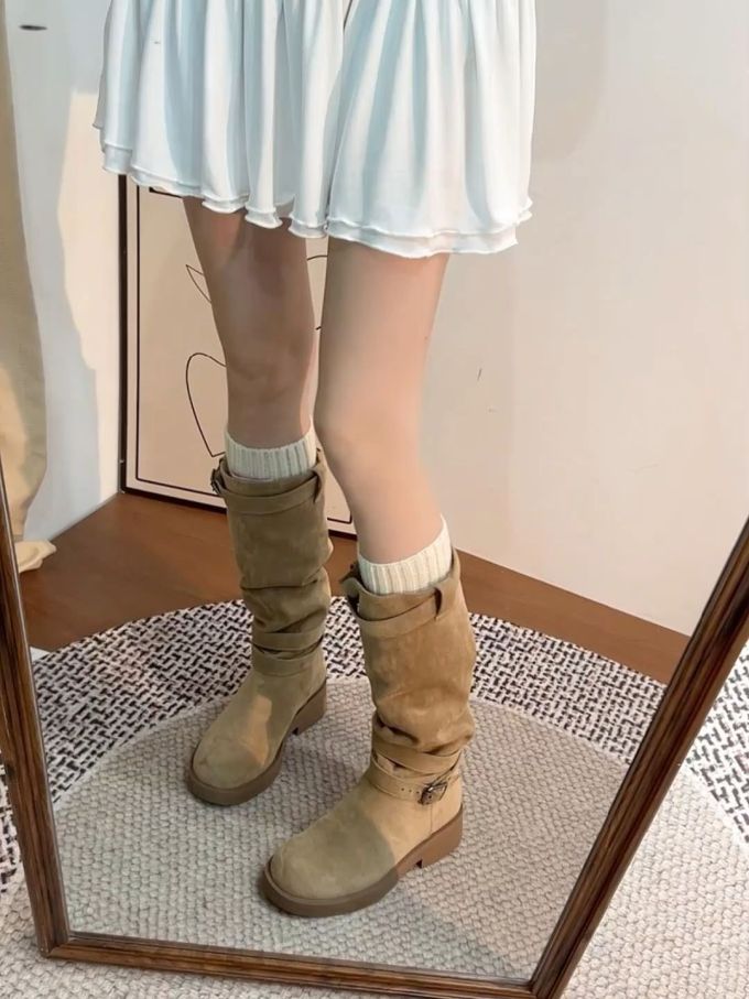 圆头 皮革
