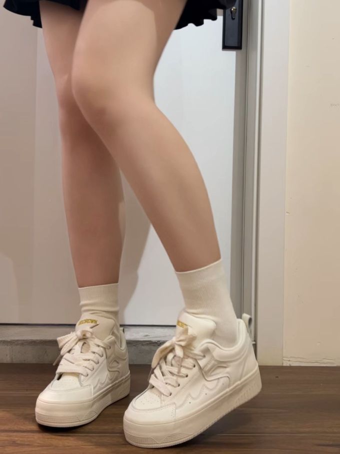 低帮 系带 皮革 