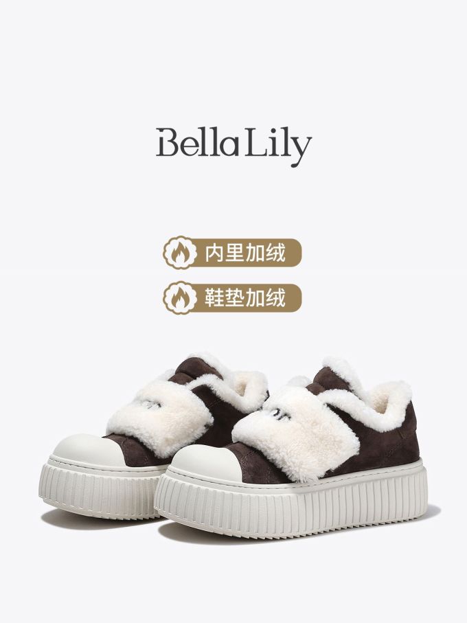 低帮 皮革 魔术贴 