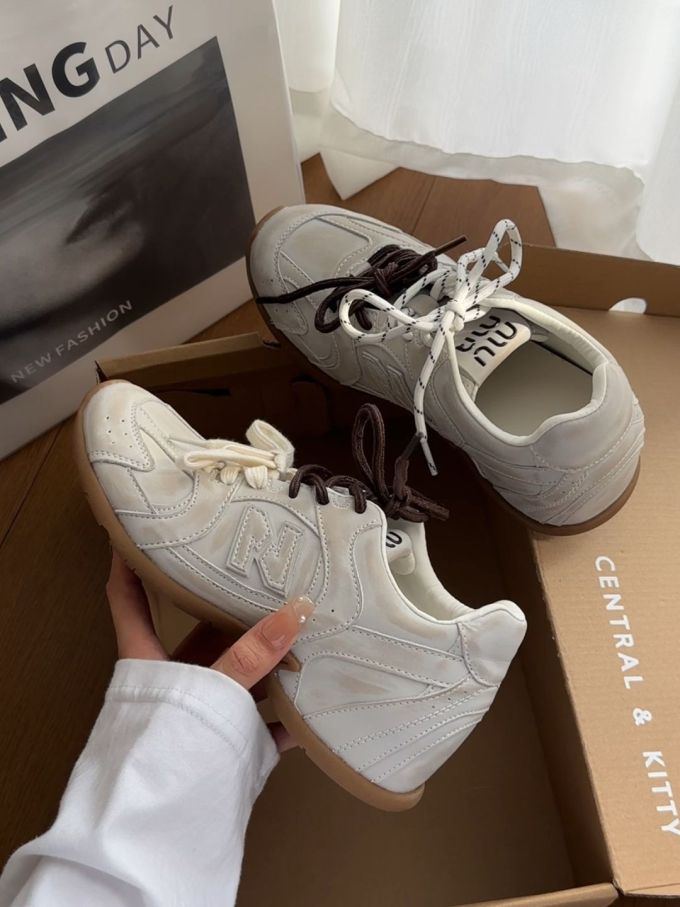 低帮 系带 皮革 