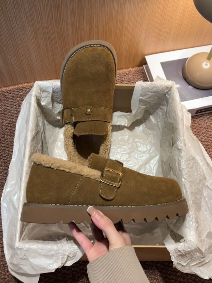 低帮 袢扣 皮革 