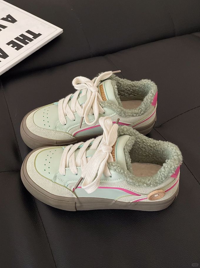 低帮 系带 皮革 