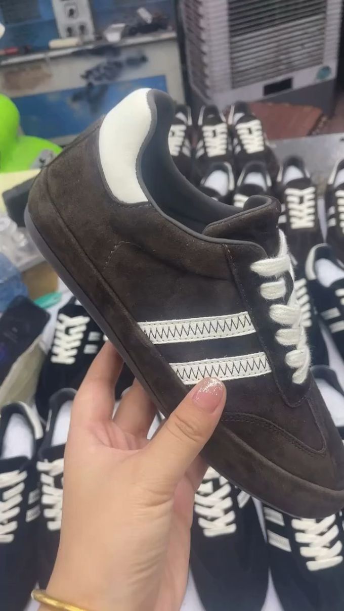 低帮 系带 皮革 