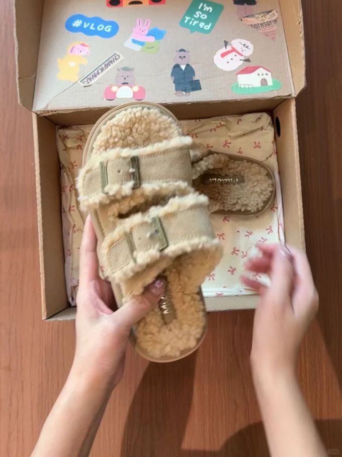 无帮 袢扣 绒毛/绒面
